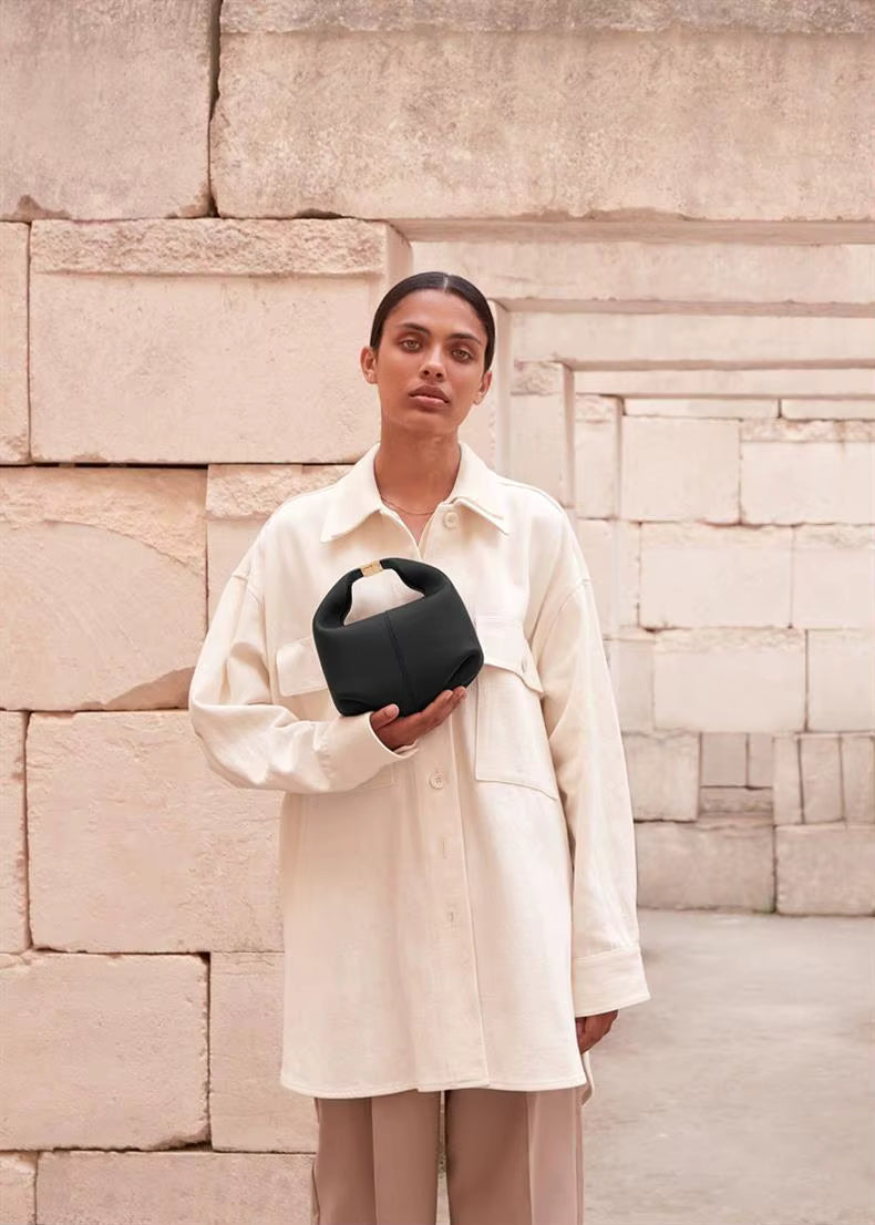 Bento Bag en cuir véritable – Sac à main femme