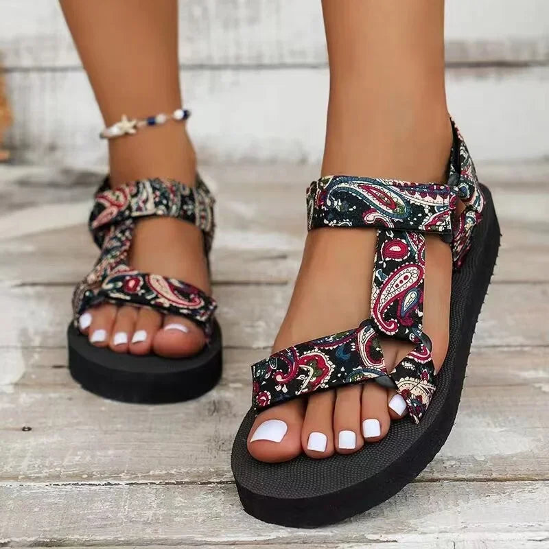 Sommerliche Damensandalen