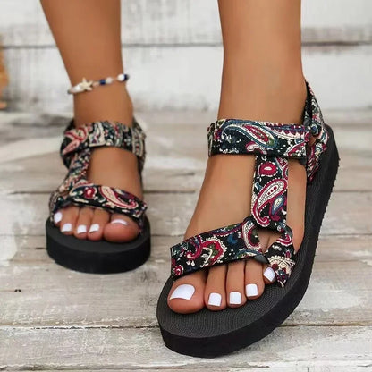 Sommerliche Damensandalen