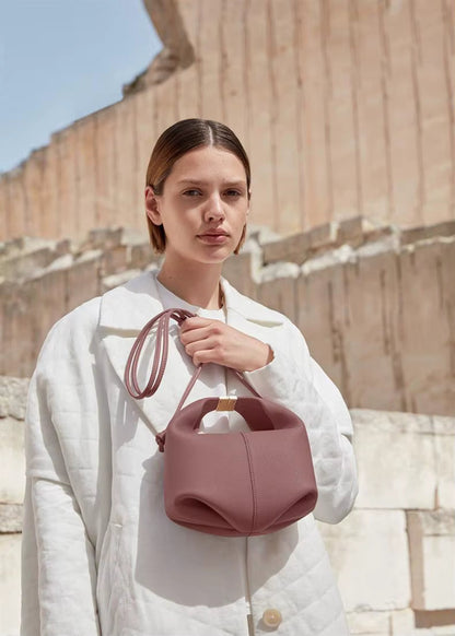 Bento Bag en cuir véritable – Sac à main femme