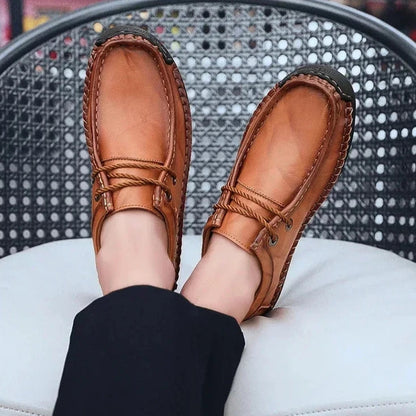 Ryder - Mocassins Classiques Cousus à la Main et à Lacets