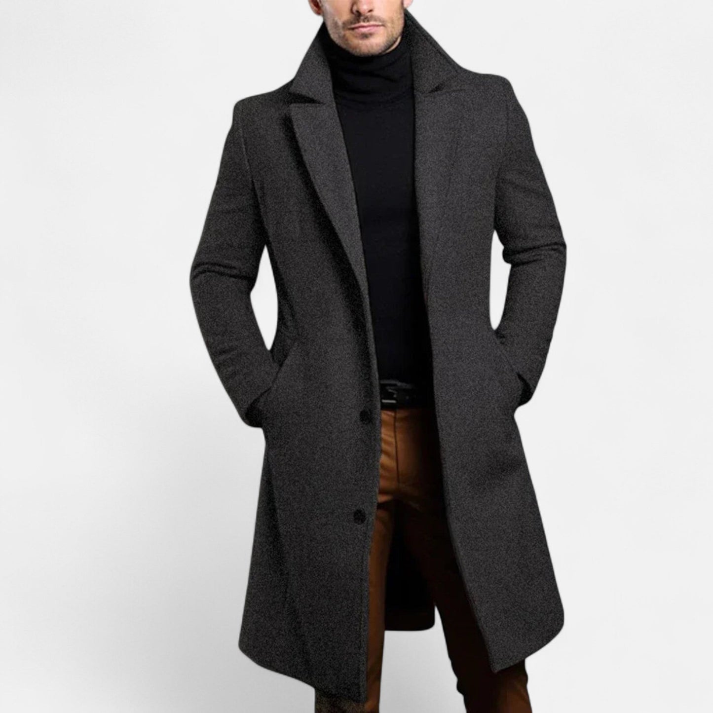 Duval Paris™ | Manteau Classique Homme – Design Héritage, Raffinement Intemporel