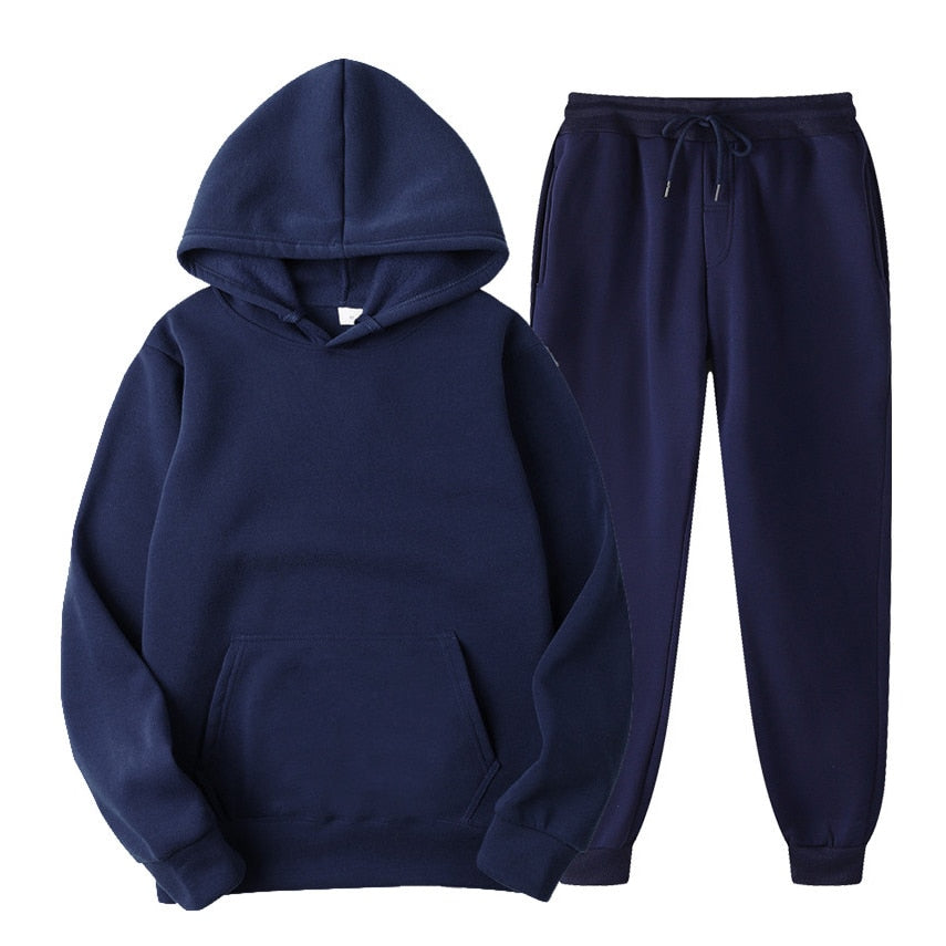 Marcellis – Unisex Loungewear Set with Hoodie and Pockets