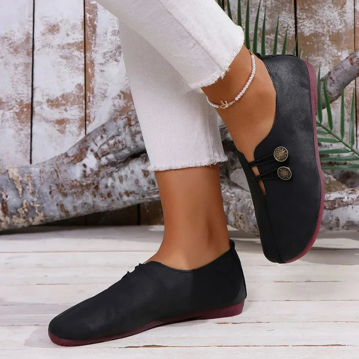 Nahka Barefoot Kengät - SERRA️ - Mukavuus - Luonnollisuus - EmiyoSuomi