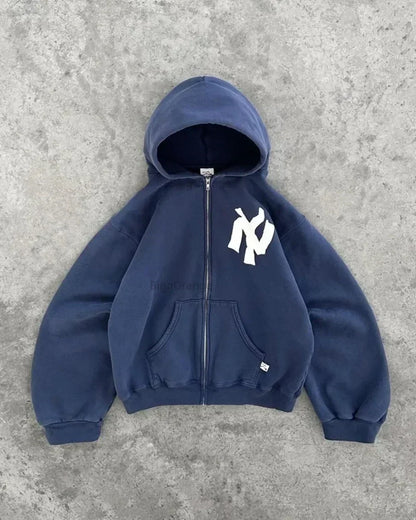 Raxion | Oversized hoodiejas – losse pasvorm, lange mouwen, streetwear-stijl