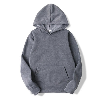 Wilor hættetrøje til mænd og kvinder – afslappet ensfarvet sweatshirt