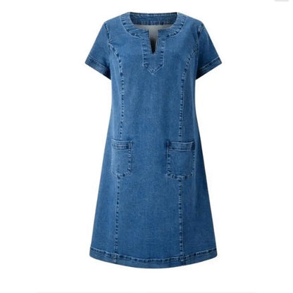 Women Summer Casual Pocket Dress