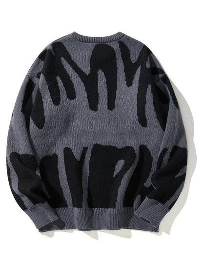 RONAN | CONTRAST KNIT MEN'S PULLOVER