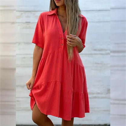 Livi | Élégante robe femme à décolleté en V