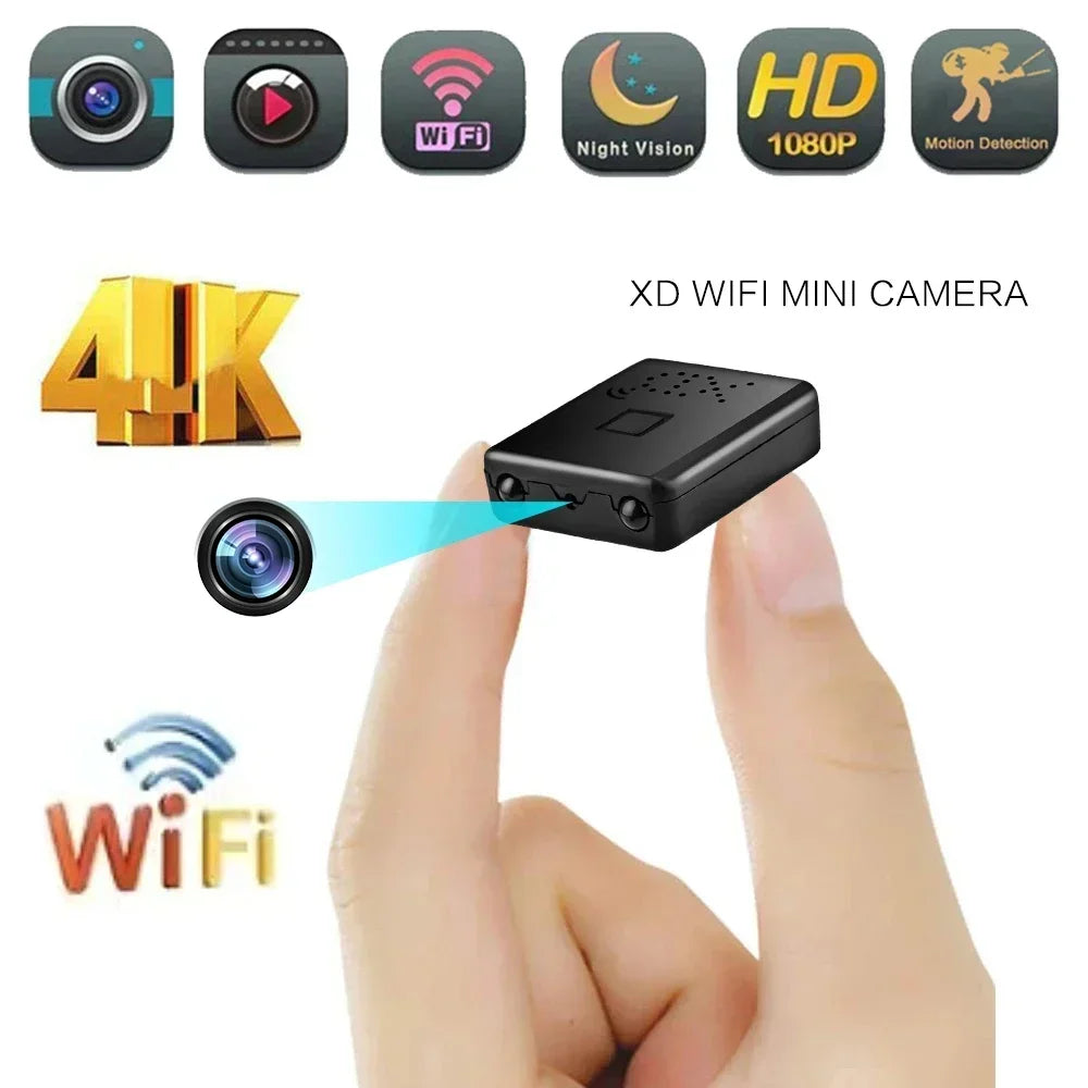 Norvex – Mini Wifi Beveiligingscamera Met Nachtzicht En Bewegingsdetectie