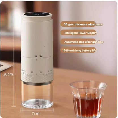 Hordozható Elektromos Kávédaráló - BeanBuddy