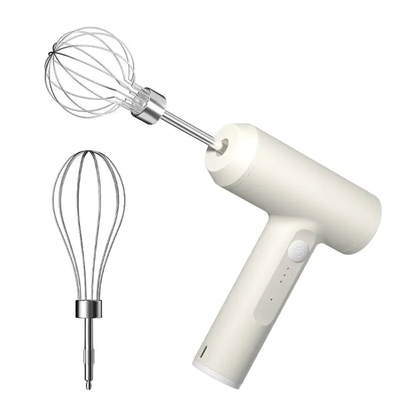 Mixora kabelloser elektrischer Handmixer mit 3 Geschwindigkeiten