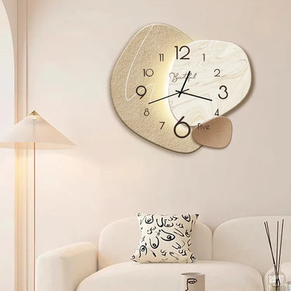 LuxeTime - Geraffineerde minimalistische wandklok voor eigentijdse interieurs