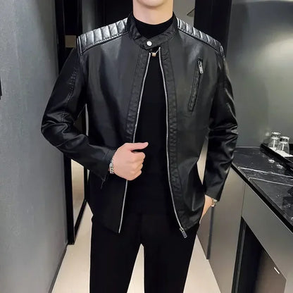 Adrian | Elegancka Skórzana Kurtka