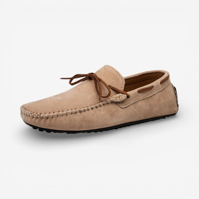 Ashton – Mocassins à lacets et semelle plate