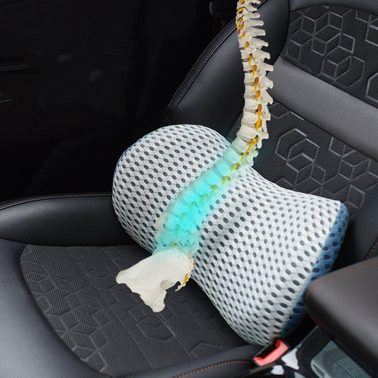 Mesh Car Seat Pillow Lumbar Support Cushion