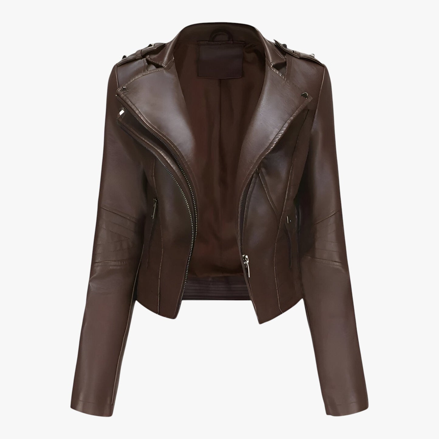 Kurze Lederjacke – Garderobe