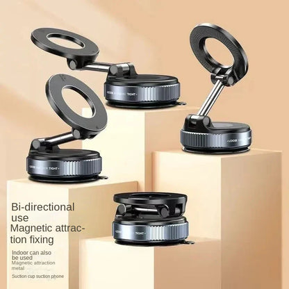 TelGrip™ Pro – Supporto Magnetico Pieghevole per Telefono con Rotazione a 360°