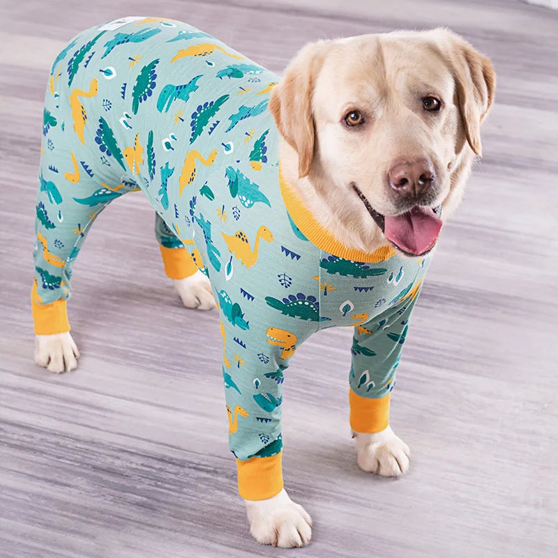 Ultra-Soft Jumpsuit - Full Belly Coverage for Medium to Large Dogs