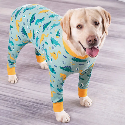 Ultra-Soft Jumpsuit - Full Belly Coverage for Medium to Large Dogs