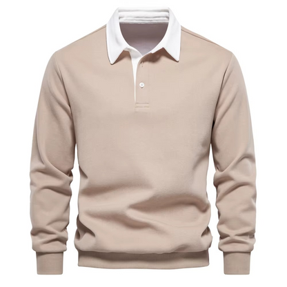 Magnus | Classic Men's Sweater with Polo Collar
