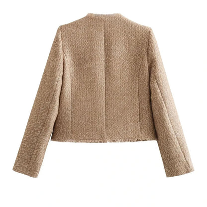 Emily | Women Tweed Button-Down jacket