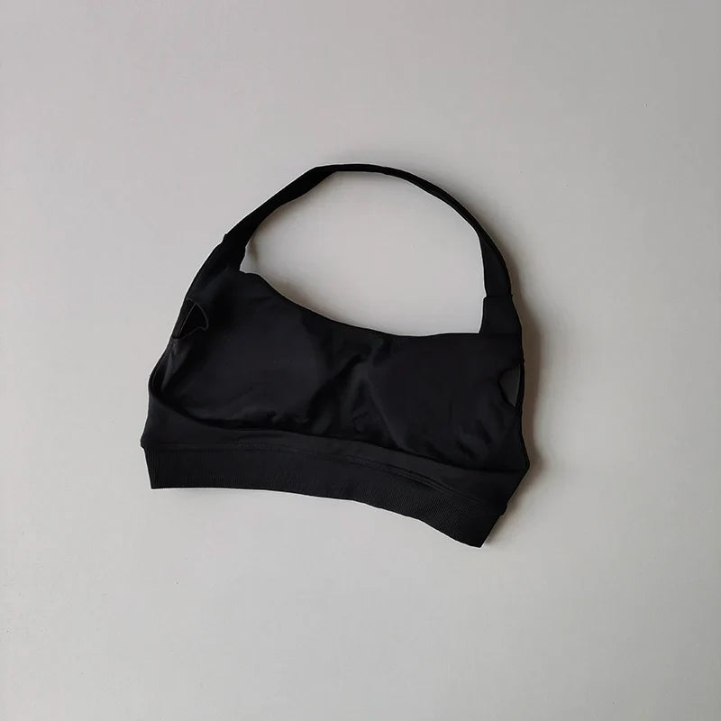 Shockproof Seamless Sexy Padded Athletic Sport Bra Women Backless Workout Gym Anti-Shock Yoga Crop Top Fitness Bra Suits