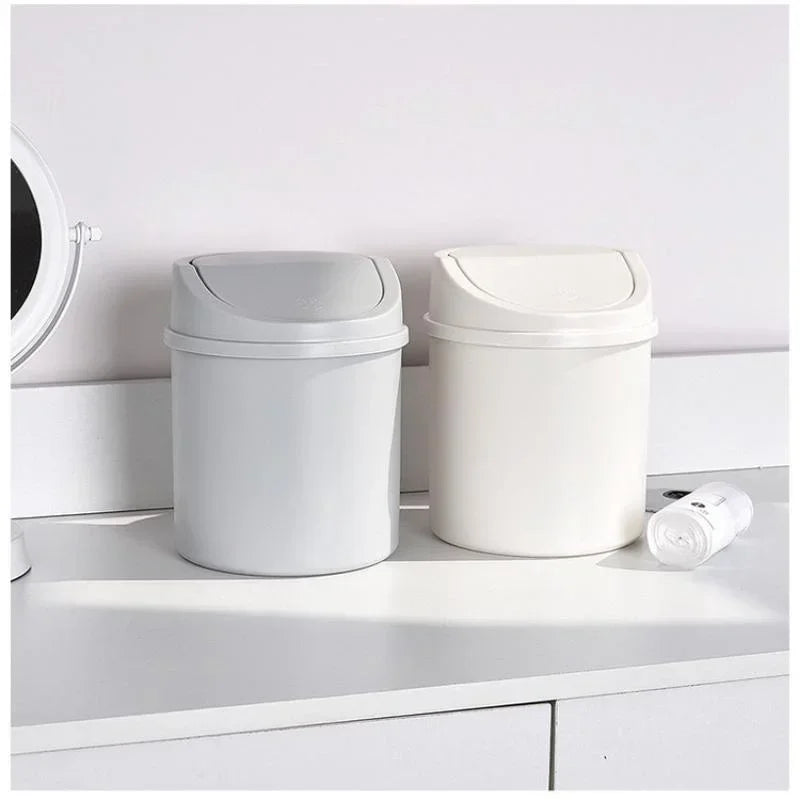 desktop trash bin