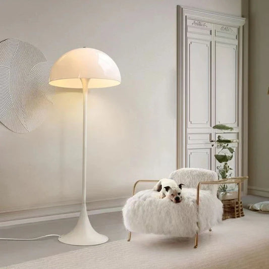 Internet Celebrity Warm Floor Lamp Living Room Sofa Decorative Atmosphere Lamp Bedroom Advanced Sense Light Luxury Floor Lamp