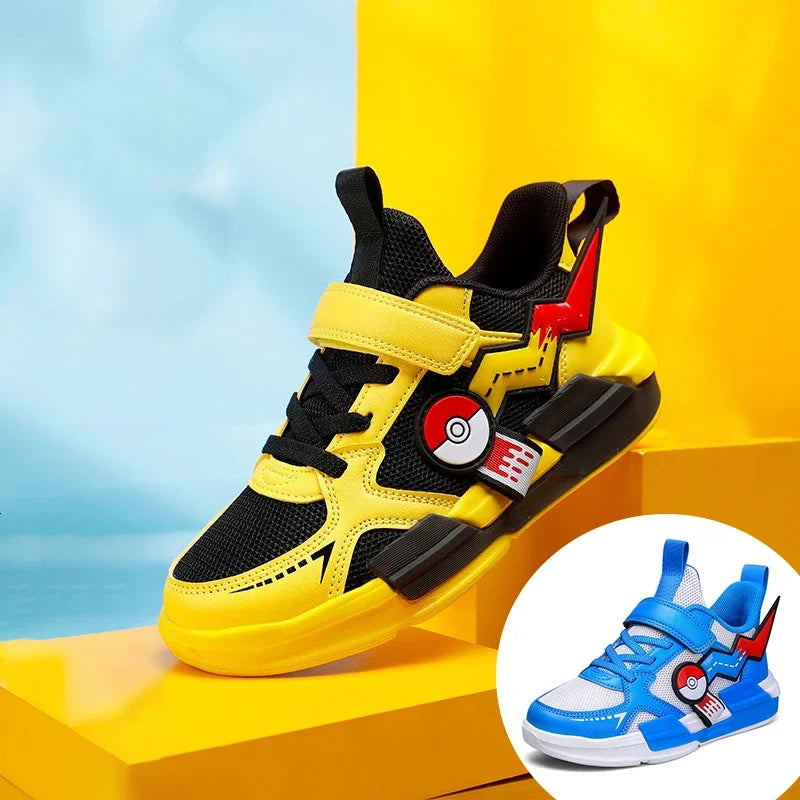Pokémon Kinder Sneakers – Ademende en Comfortabele Schoenen voor Jongens en Meisjes