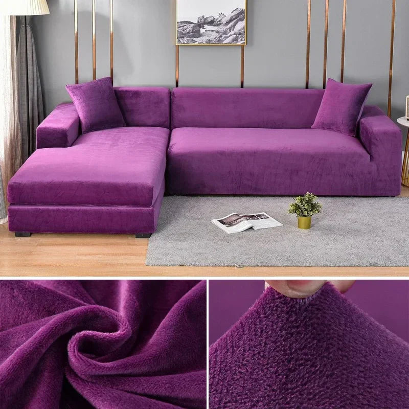Taavita - High-Quality Stretch Velvet Sofa Covers for Perfect Protection and Fit
