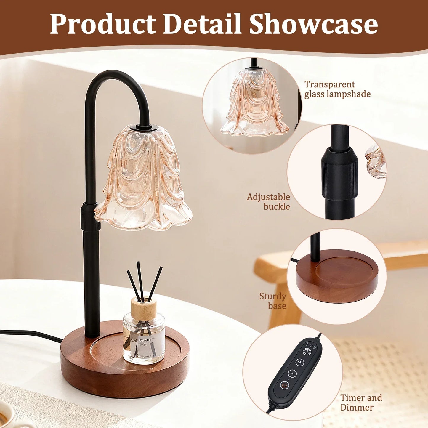 Smart Timer Lumabloom candle warmer