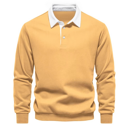 Magnus | Classic Men's Sweater with Polo Collar