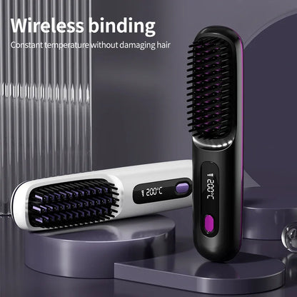 Glissara | Draadloze Haarstylers | USB-oplaadfunctie & LCD-display | Keramiek & Ionen-technologie