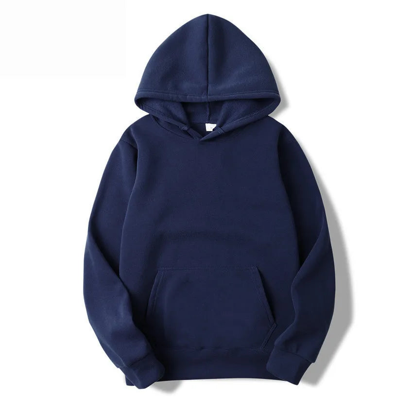 Wilor hættetrøje til mænd og kvinder – afslappet ensfarvet sweatshirt