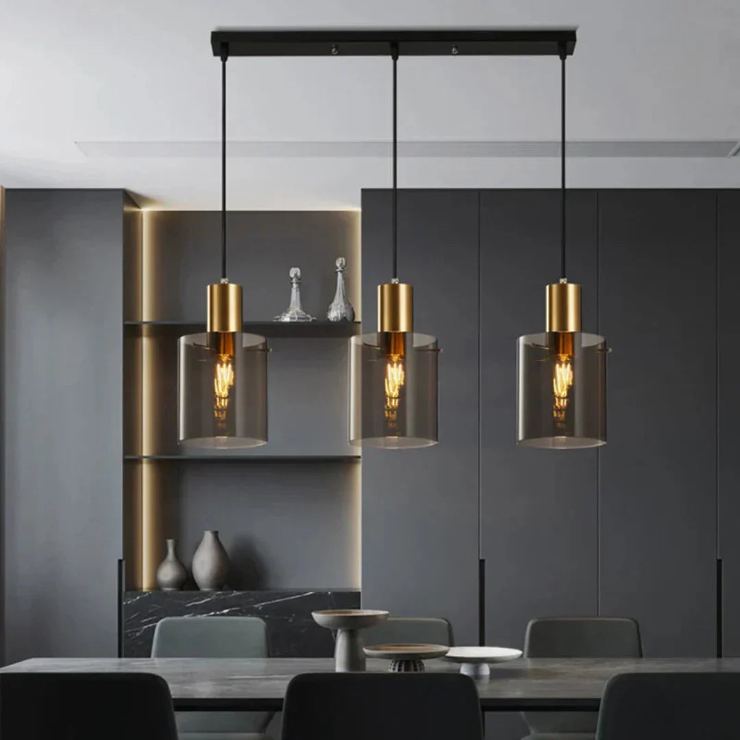 Luxe Hanglamp in Glas – Moderne Elegantie en LED-verlichting