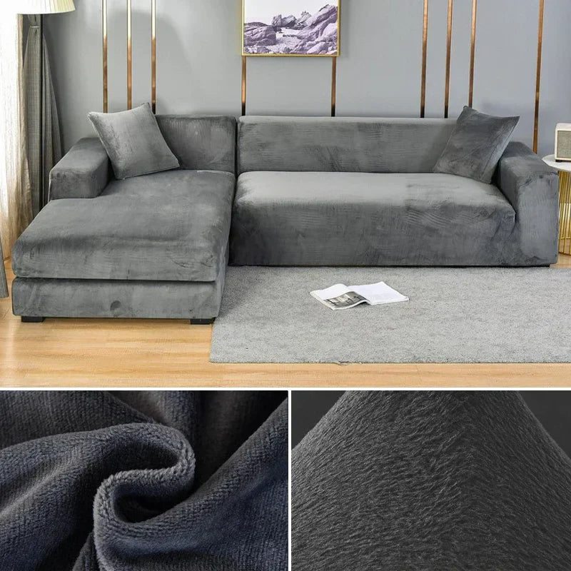 Taavita - High-Quality Stretch Velvet Sofa Covers for Perfect Protection and Fit