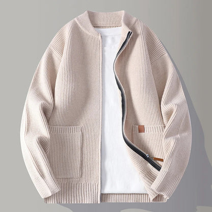 NOVAN | RIB KNIT JACKET