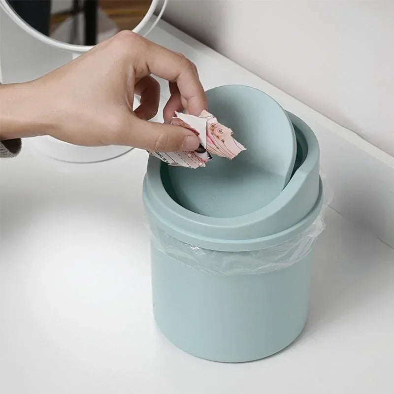 desktop trash bin