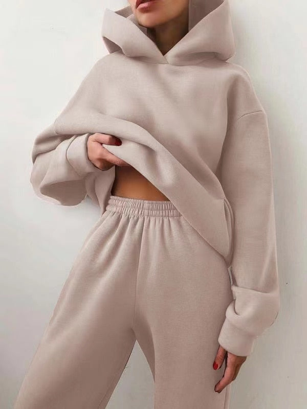 Comfy Chloe™ | Oversized High Waist Jogginganzug