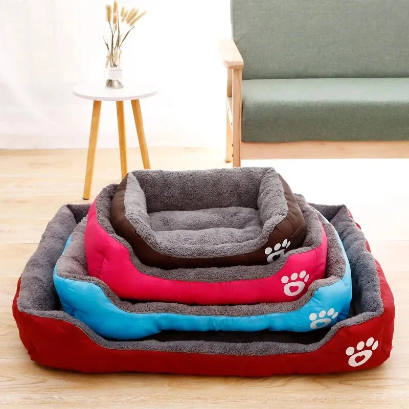 CloudBed - Square Nest Dog Bed – Washable Cotton Pet Sofa Bed for Small, Medium & Large Dogs