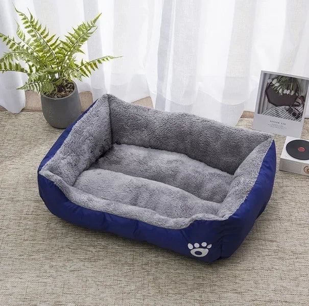 CloudBed - Square Nest Dog Bed – Washable Cotton Pet Sofa Bed for Small, Medium & Large Dogs