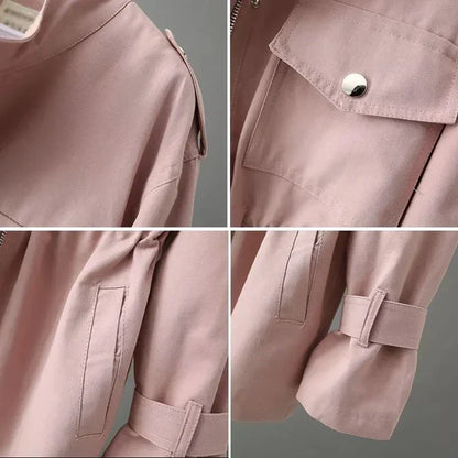 Manteau Imperméable Boutonné Femme – Élégance et Protection Quotidienne