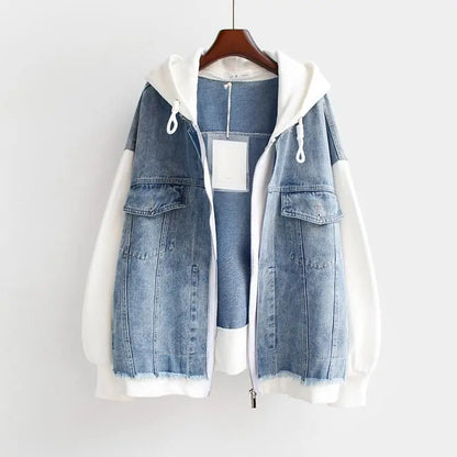 DELFINA™|GIACCA HOODIE CASUAL