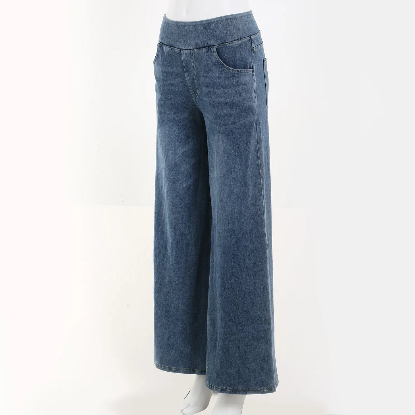 CozyFlow Lyocell Wide Leg Jeans™