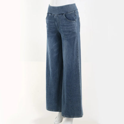 CozyFlow Lyocell Wide Leg Jeans™