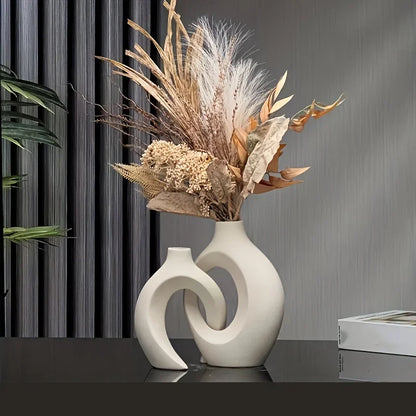 Zestaw wazonów ceramicznych