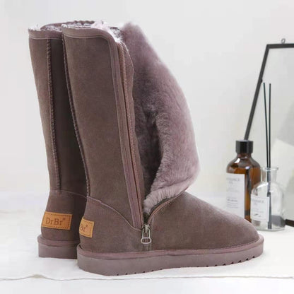  Rosa Winter-Schneestiefel 
