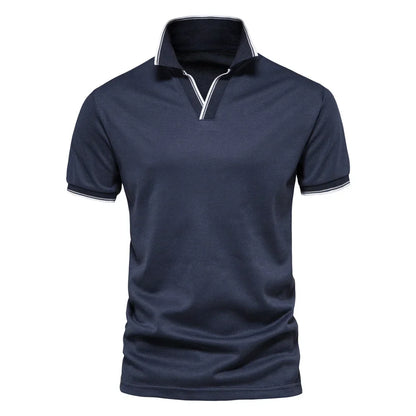 Kaufmann™ | Herren Polo mit V-Ausschnitt