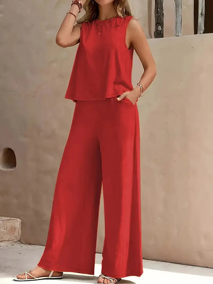 Danielle™ Sleeveless Two-Piece Set